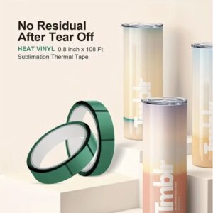 CINTA TERMICA ESPECIAL PARA ALTAS TEMPERATURAS, IDEAL PARA EL MARCADO CON PLANCHAS TERMICAS 10mm x 33 metros